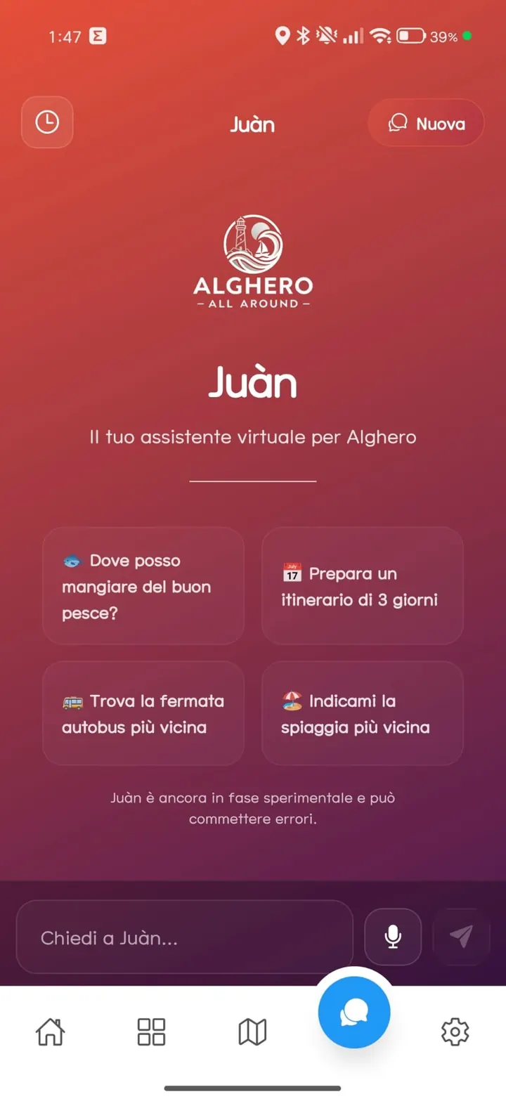 Juàn — virtual AI assistant for Alghero